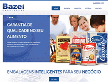 Tablet Screenshot of bazei.com.br